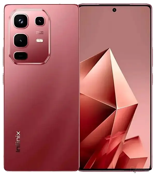Infinix Note 50 Ruby Red Official.