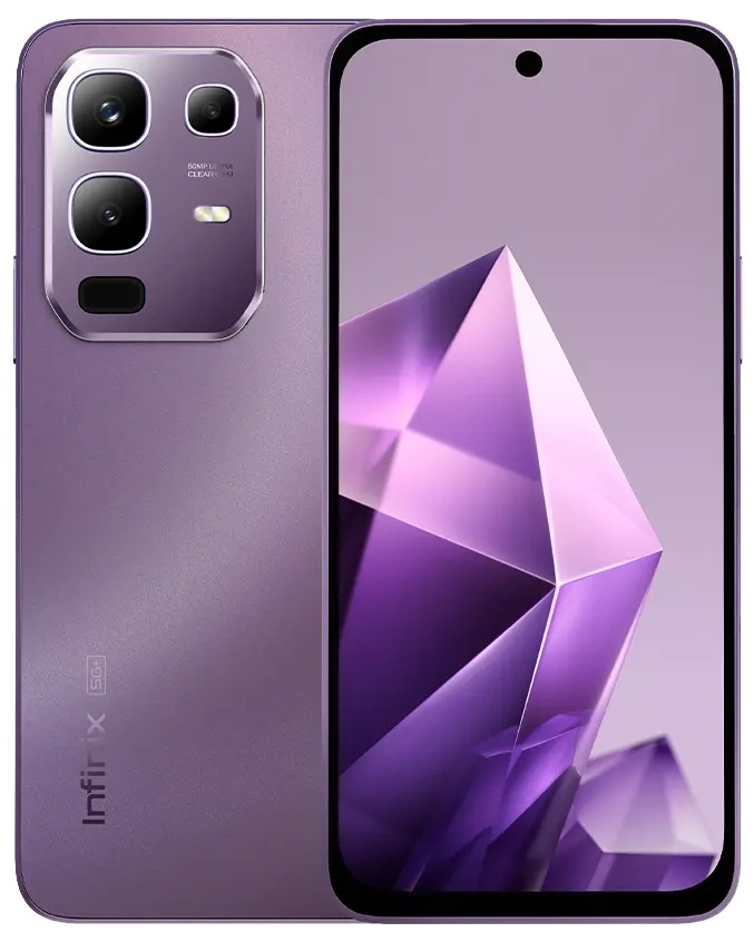 Infinix Note 50x Enchanted Purple Official.