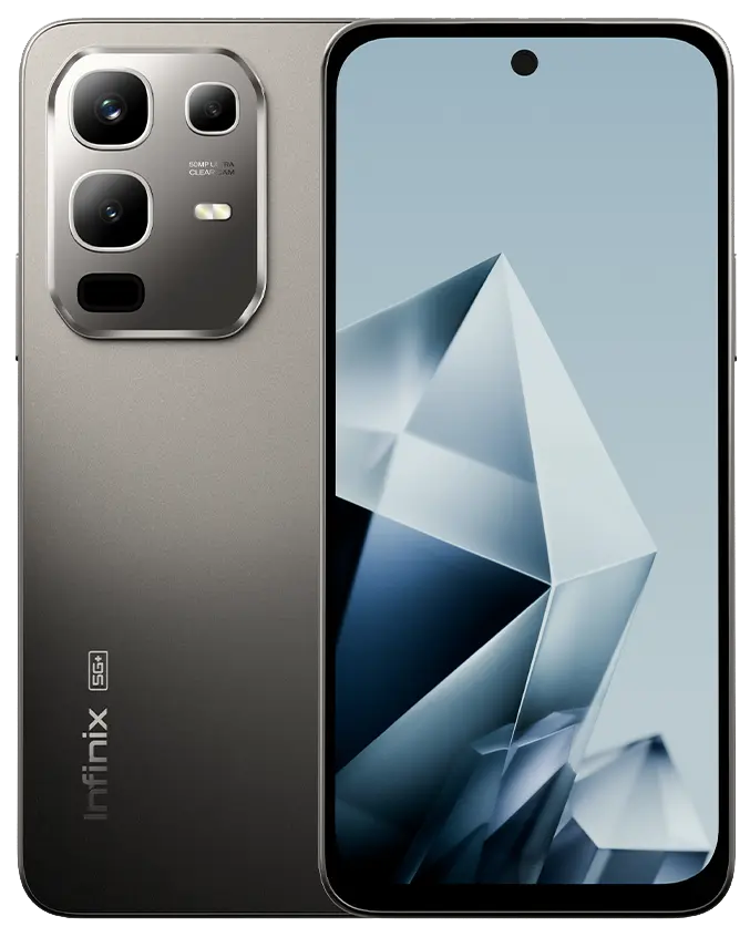 Infinix Note 50x Titanium Gray Official.
