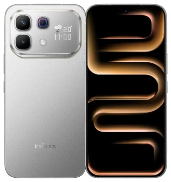 Infinix Note 60 Pro 5G Frost Silver Official.