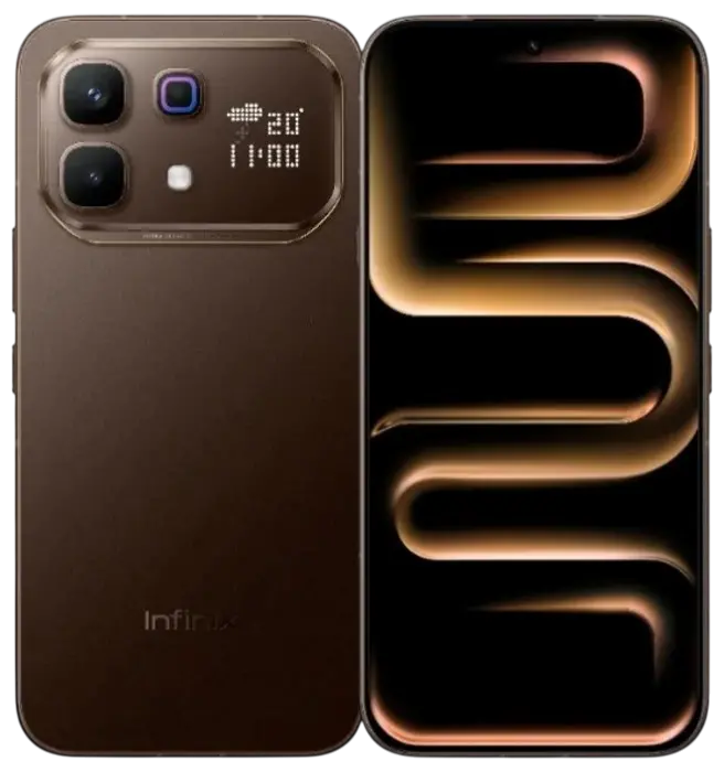 Infinix Note 60 Pro 5G Mocha Brown Official.