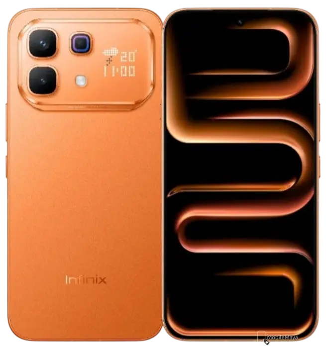 Infinix Note 60 Pro 5G Solar Orange Official.