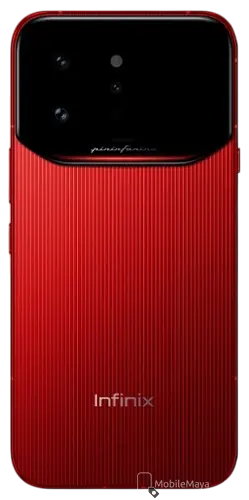 Infinix Note 60 Ultra Monza Red Full Back Side Image