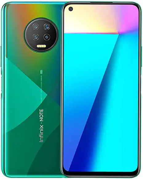 Infinix Note 7 Forest Green official image