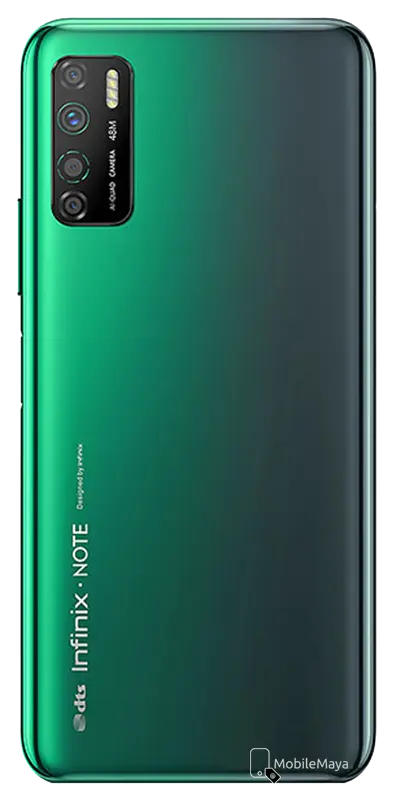 Infinix Note 7 Lite back side