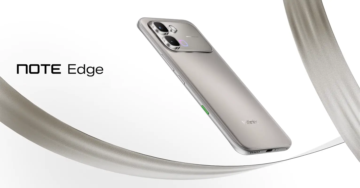 Infinix Note Edge 5G Official News Image.