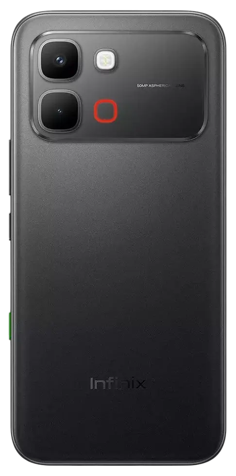 Infinix Note Edge 5G Shadow Black Back Side Image.