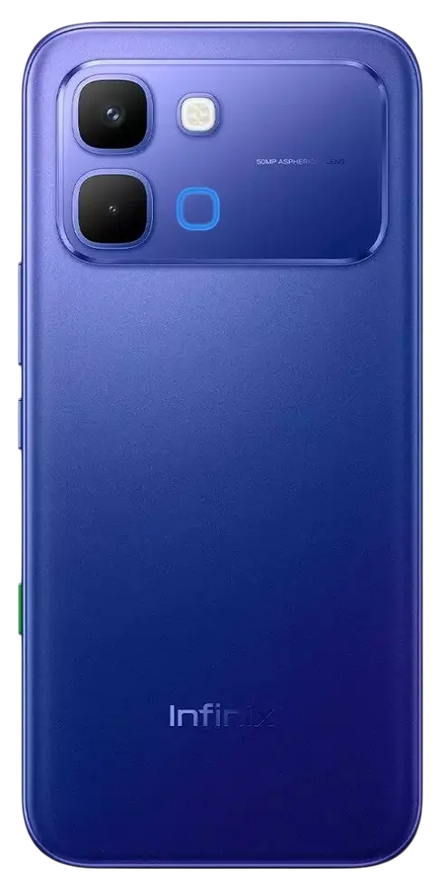 Infinix Note Edge 5G Stellar Blue Back Side Image.