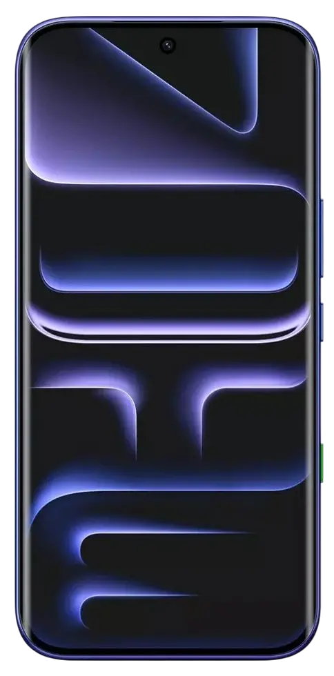 Infinix Note Edge 5G Stellar Blue Front Side Image.