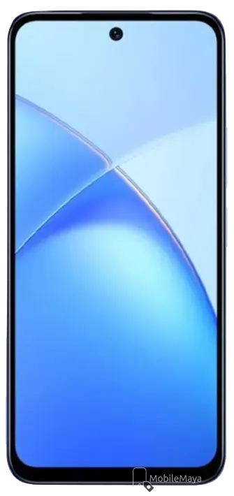Infinix Smart 10 4G Iris Blue Front Image.