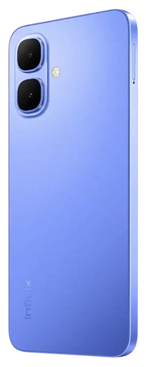 Infinix Smart 10 4G Iris Blue Left Side Image.