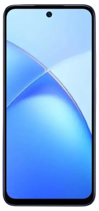 Infinix Smart 10 4G Sleek Black Front Image.