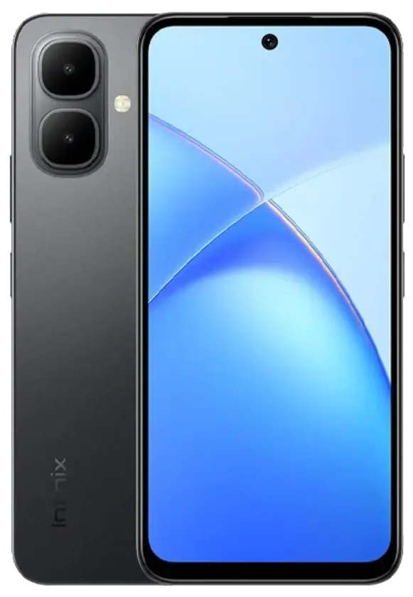 Infinix Smart 10 4G Sleek Black Official Image.