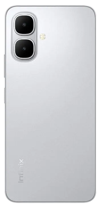 Infinix Smart 10 4G Titanium Silver Back Image.