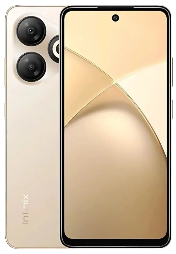 Infinix Smart 10 HD 4G Shiny Gold Official.