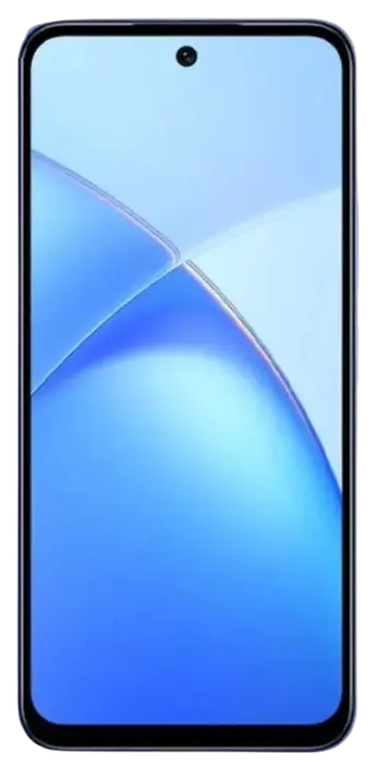 Infinix Smart 10 Plus 4G Iris Blue Front Image.