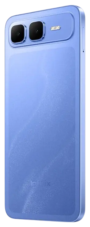 Infinix Smart 10 Plus 4G Iris Blue Left Image.
