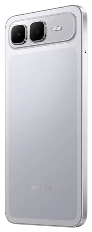 Infinix Smart 10 Plus 4G Titanium Silver Left Image.