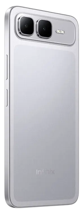 Infinix Smart 10 Plus 4G Titanium Silver Right Image.