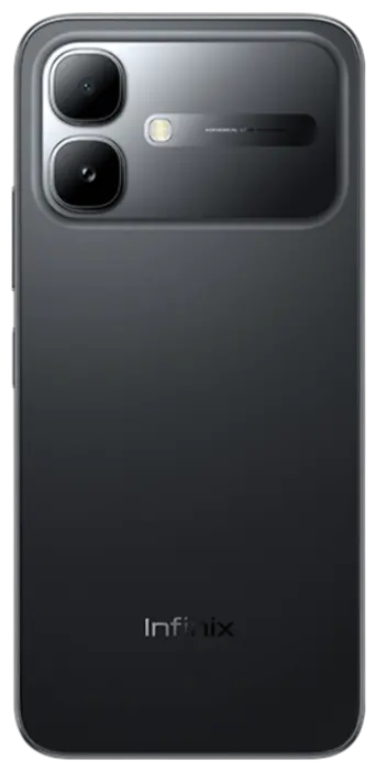 Infinix Smart 20 4G Shadow Black Back Side Image.
