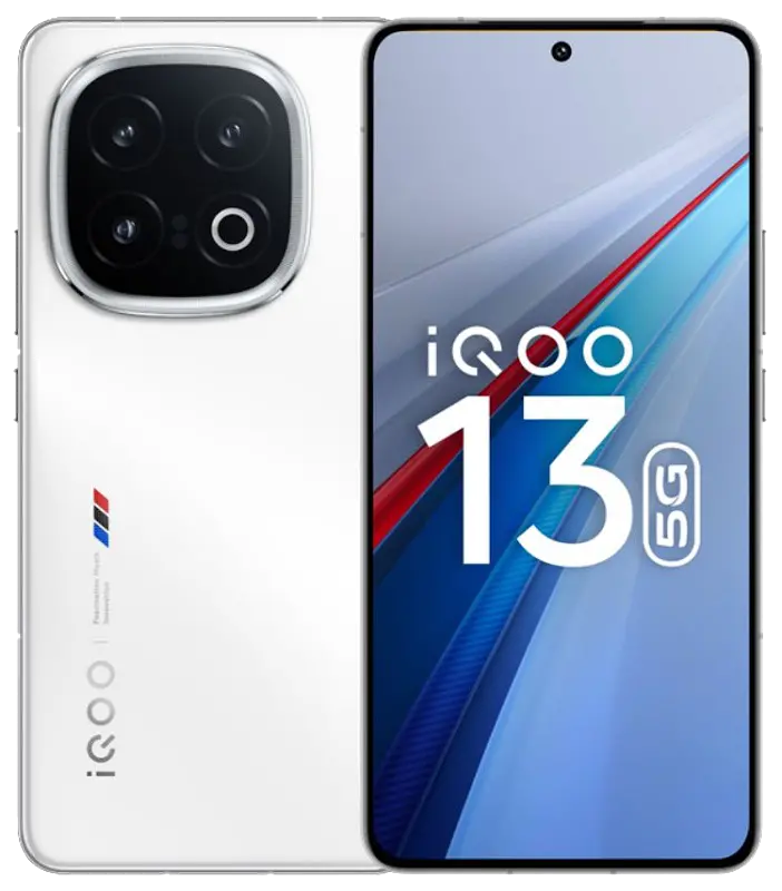 iQOO 13 White (BMW M branding).
