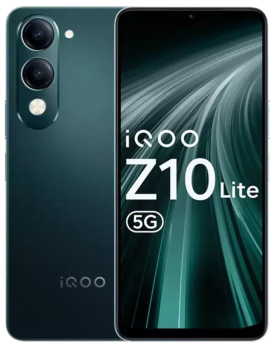 iQOO Z10 Lite 5G Cyber Green Official.