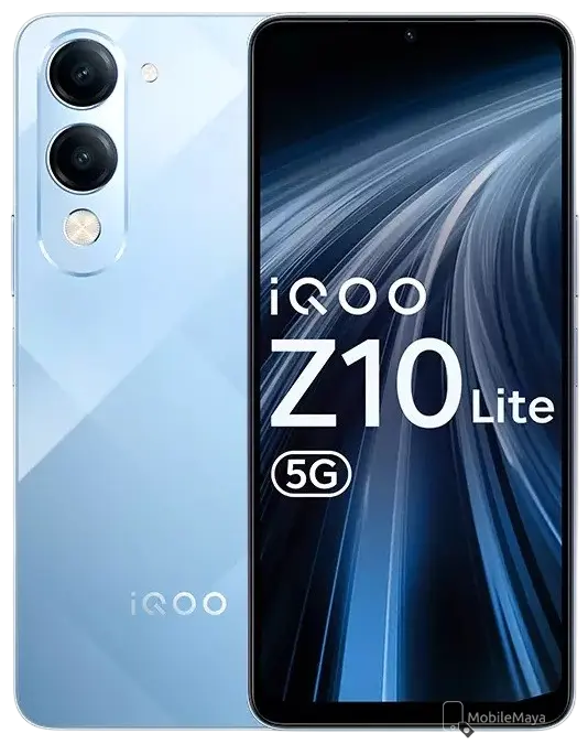 iQOO Z10 Lite 5G Titanium Blue Official.