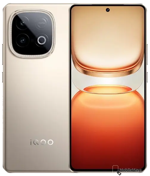 iQOO Z10 Turbo Pro Gold Image.