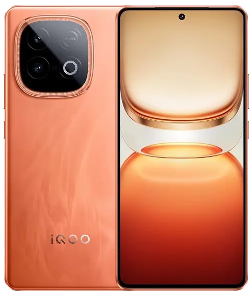 iQOO Z10 Turbo Pro Orange Image.