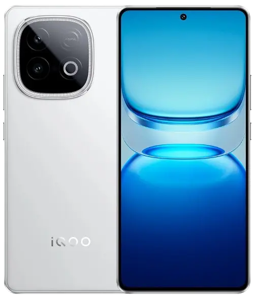 iQOO Z10 Turbo Pro White Image.