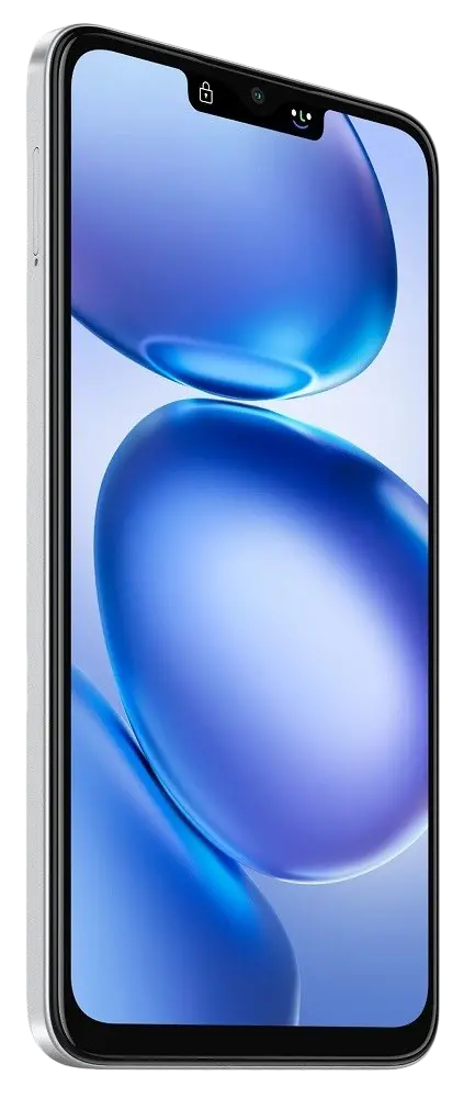 itel A100 Pro 5G Cloud White Front Side Image
