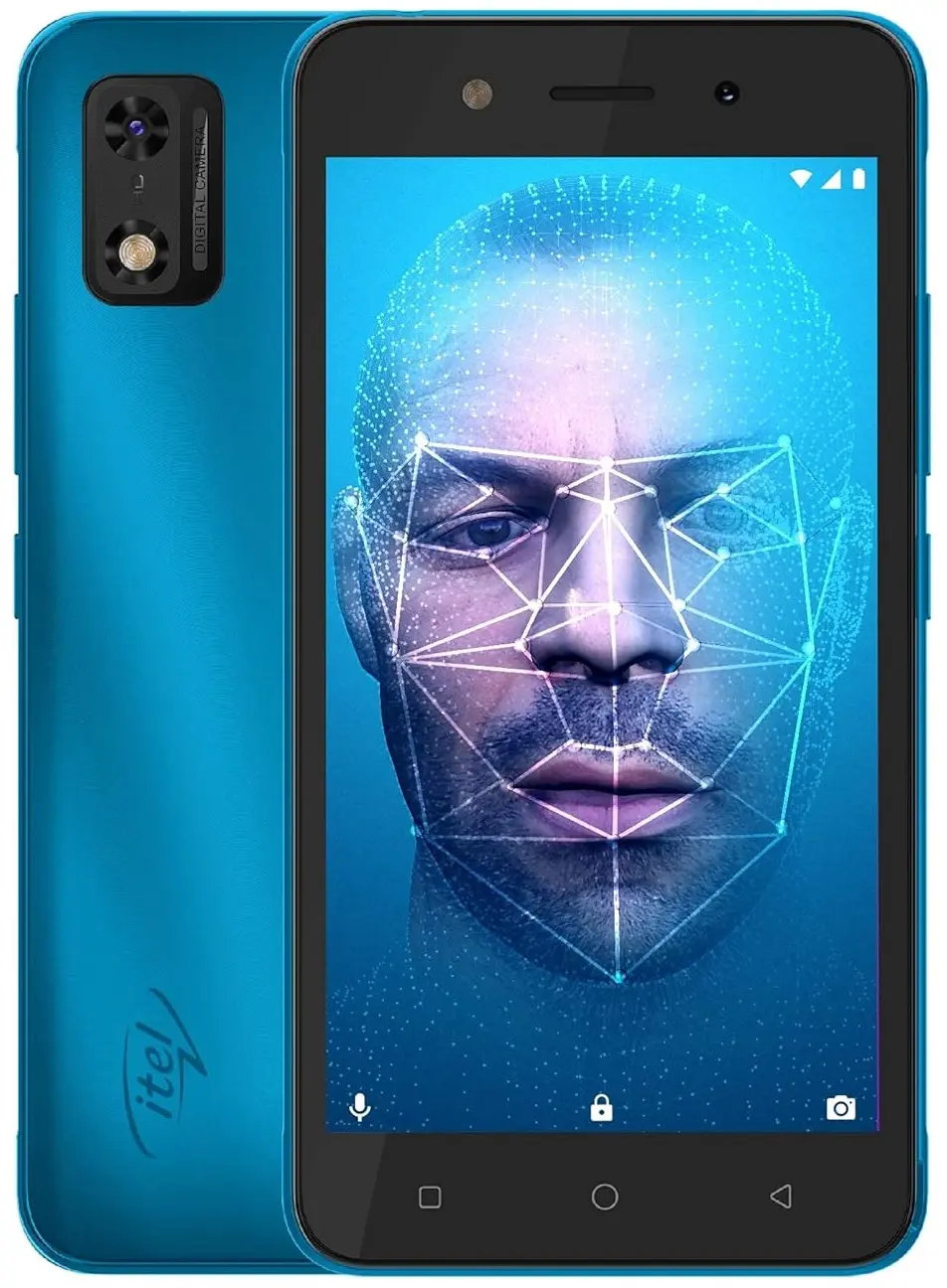 Itel a23 pro Lake Blue Image.