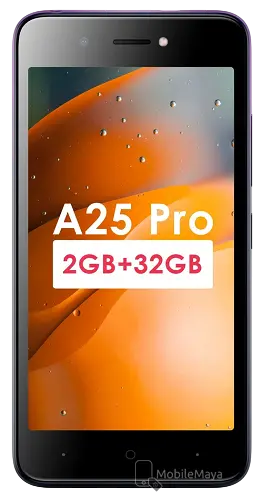 Itel A25 Pro Front Official