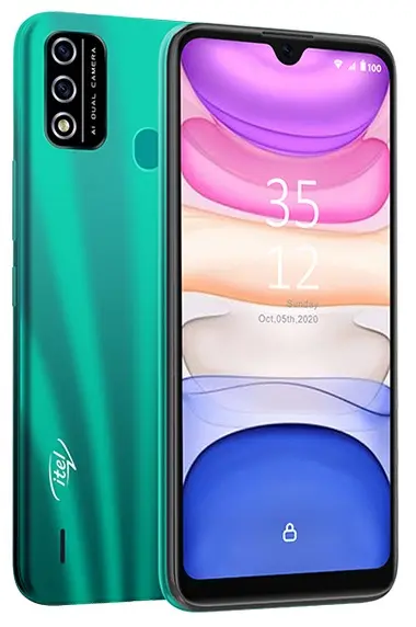 Itel A48 Blue Image.