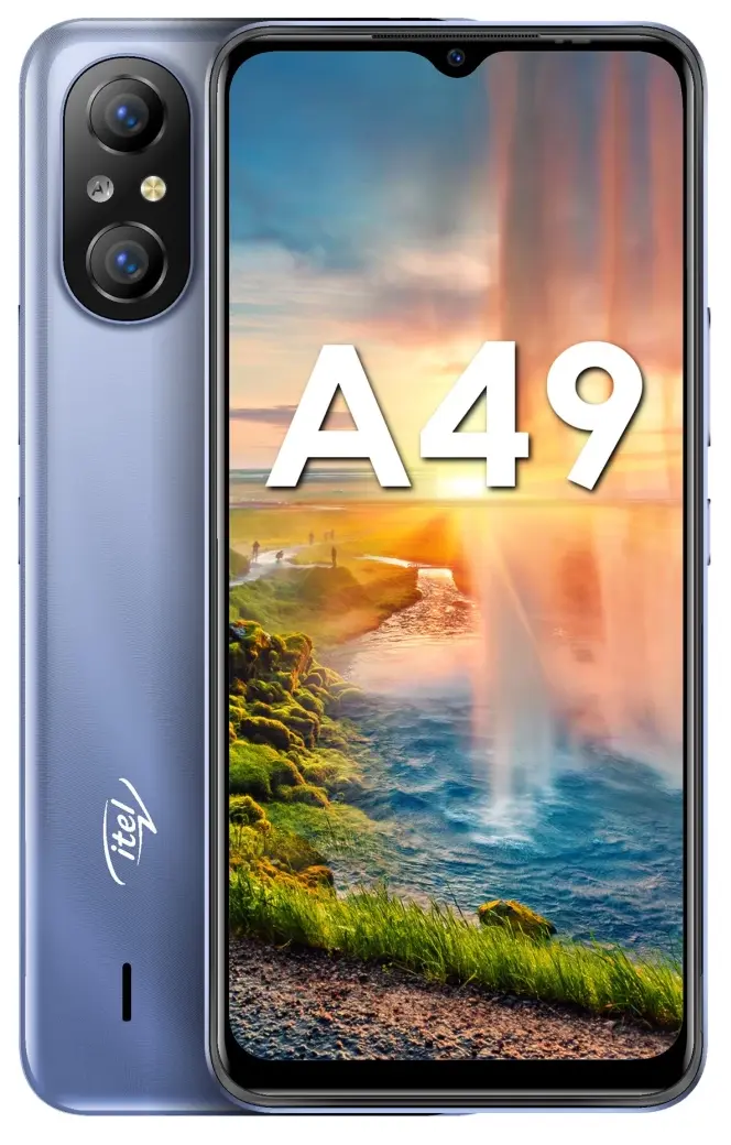 Itel A49 Crystal Purple Image.