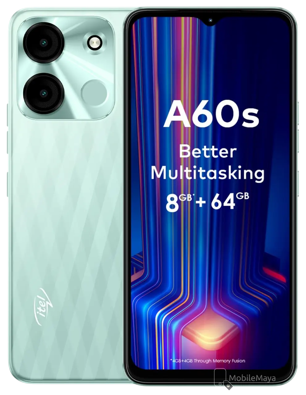 Itel A60S Glacier Green Official