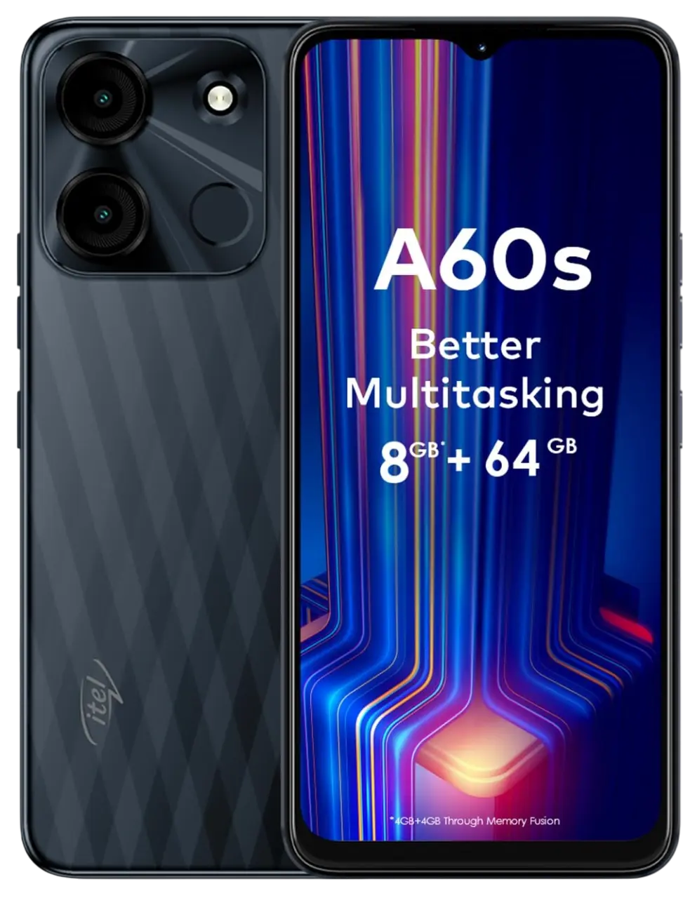 Itel A60S Shadow Black Official