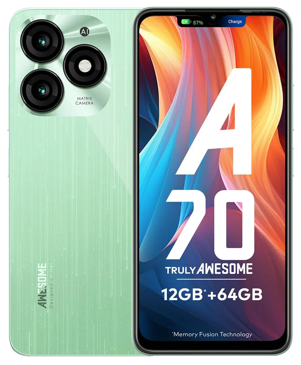 Itel A70 Field Green Official