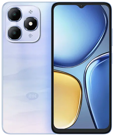 Itel A90 Aurora Blue Official Image