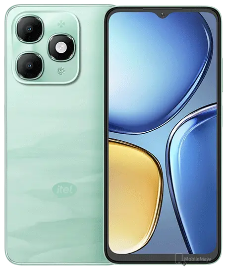 Itel A90 Cosmic Green Official Image