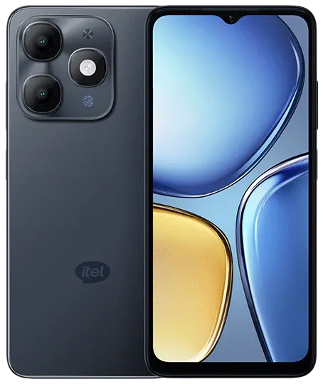 Itel A90 Starlit Black Official Image