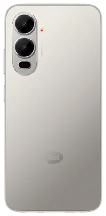 Itel City 200 Echo Silver Back Side Image.