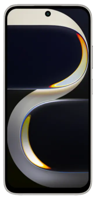 Itel City 200 Echo Silver Front Side Image.