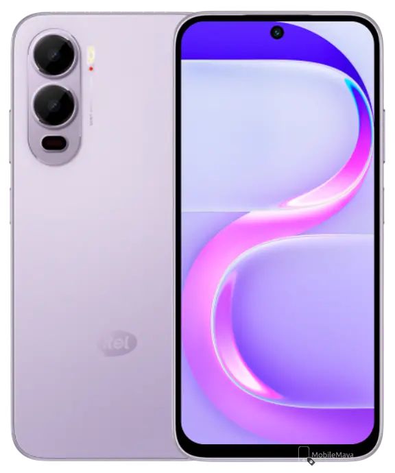 Itel City 200 Vibe Purple Official Color Image.