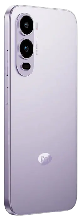 Itel City 200 Vibe Purple Right Side Image.