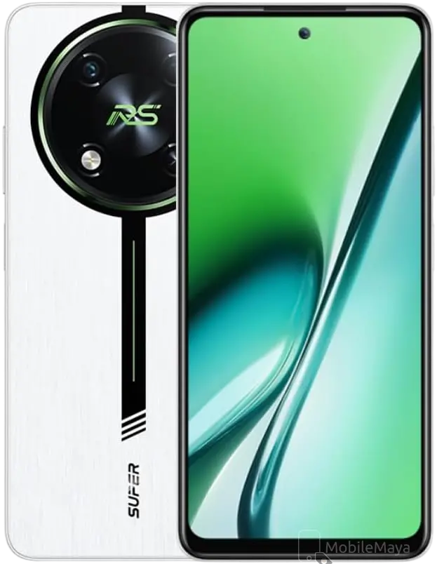 Itel RS4 Silvery White Official Image
