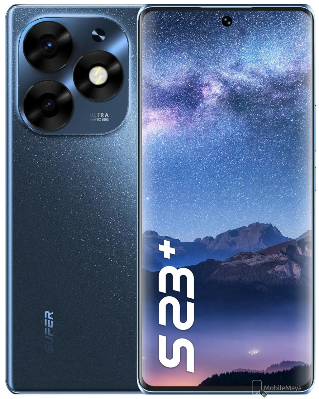 Itel S23 Plus Black Official Image