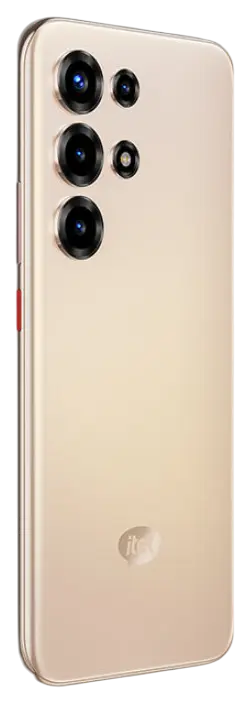 Itel Super 26 Ultra 4G Gold Right Side Image.