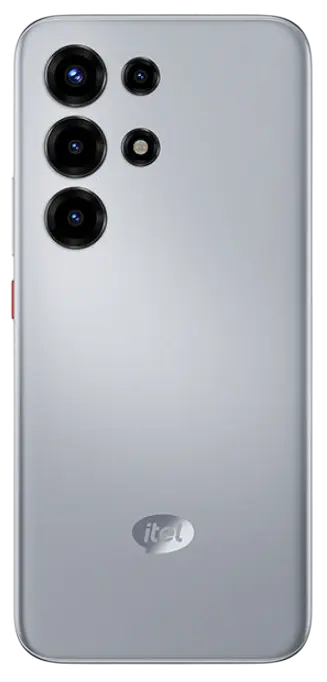 Itel Super 26 Ultra 4G Grey Back Image.
