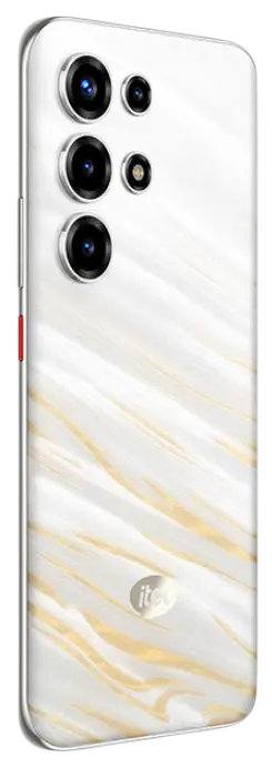 Itel Super 26 Ultra 4G Silver Right Side Image.